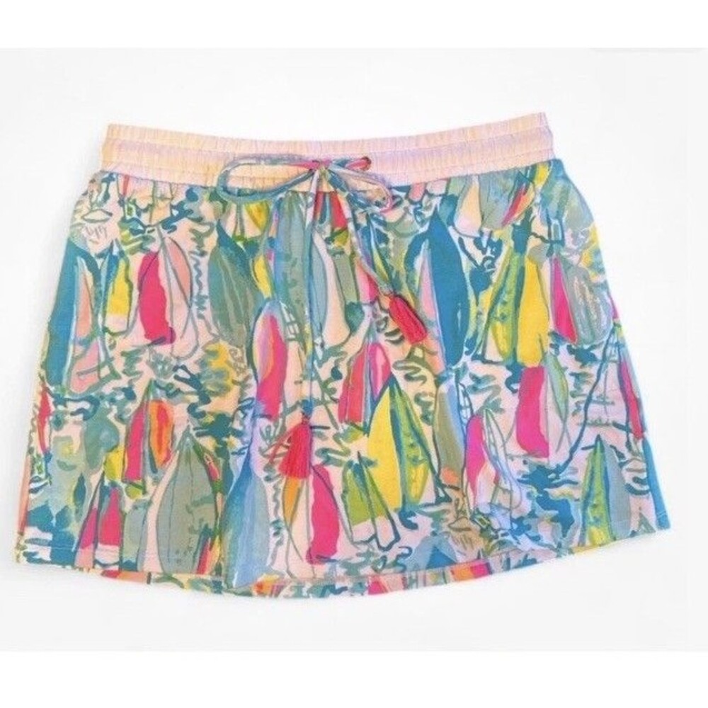 Lilly Pulitzer Zia Skirt Tropical Beach And Bae Size Medium Women’s NWOT